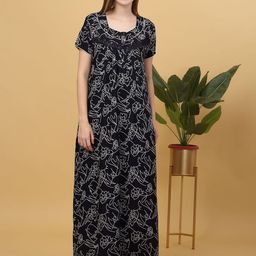 Sweet Dreams Printed Maxi Nightdress-picture-32
