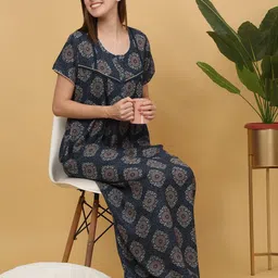 Sweet Dreams Printed Maxi Nightdress-picture-41