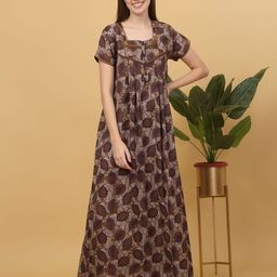Sweet Dreams Printed Maxi Nightdress-picture-40