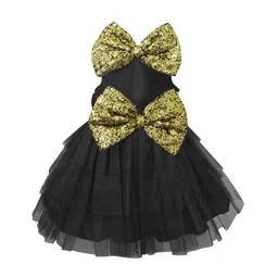 a.t.u.n. A T U N Black Net Dress image 3