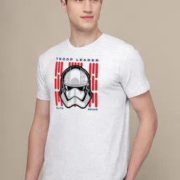 Free Authority Men Star Wars Printed Cotton T-shirt image 1