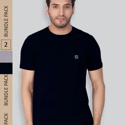 LUX NITRO Pack Of 2 Round Neck Lounge T-shirts-picture-28