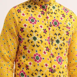 KALKI Fashion Men Printed Regular Kurta with Salwar image 2