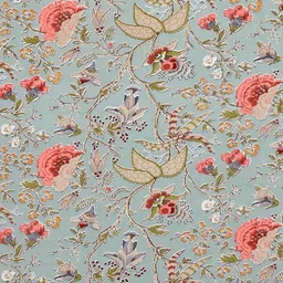 Trance Home Linen Green Printed Cotton Circular Table Cloth image 3