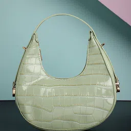 HAUTE SAUCE by  Campus Sutra Textured Structured Hand Bag image 1