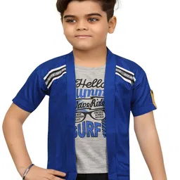 BAESD Boys Lightweight Long Sleeves Open Front Jacket With Attached T- Shirt-picture-57