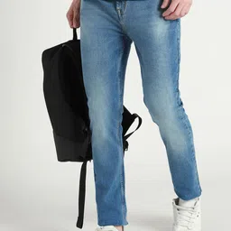 Dennis Lingo Men Tapered Fit Heavy Fade Clean Look Cotton  Stretchable Jeans-image-27