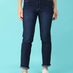 UNLIMITED Women Slim Fit Light Fade Cotton Jeans-picture-14