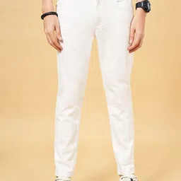 SF JEANS by Pantaloons Men Clean Look Mid-Rise Slim Fit Jeans-picture-11