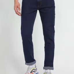 Flying Machine Men Slim Fit Clean Look Mid-Rise Cotton Jeans-picture-13