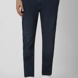 VAN HEUSEN DENIM LABS Men Slim Fit Mid-Rise Clean Look Stretchable Jeans-image-38
