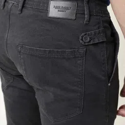 RARE RABBIT Men Oxin Solid Slim Fit Jeans image 5