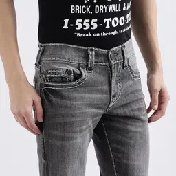 True Religion Men Super T Geno Mid-Rise Skinny Fit Jeans image 4