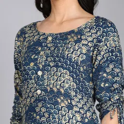 ftDiva Ethnic Motifs Printed Kurta image 2