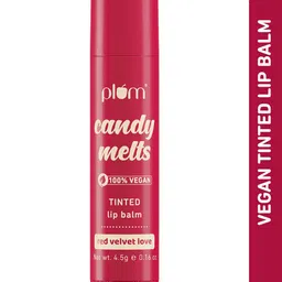 Plum Candy Melts 100% Vegan Tinted Lip Balm - Red Velvet Love-picture-15