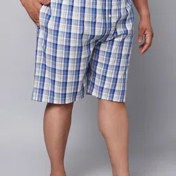URBAN SCOTTISH Plus Size Checked Pure Cotton Boxers USBX142 image 4
