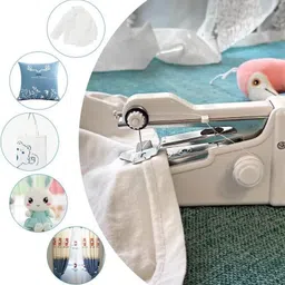 ds enterprise Electric Handy Stitch, Sewing Machine Stapler Style, Silai Machine for Garment, Cloths Home Household Hand-Operated Home Tailoring, Sewing Tool Repairing Accessories image 2