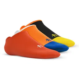 TalkingSox Unisex Pack Of 3 Colourblocked Durable Moisture Wicking Shoe Liner Socks-image-51