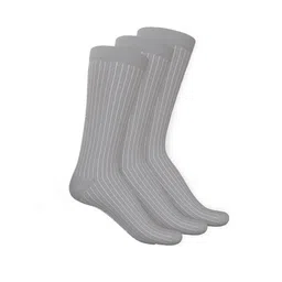 TalkingSox Unisex Pack Of 3 Striped Durable Moisture Wicking Calf-Length Socks-picture-22