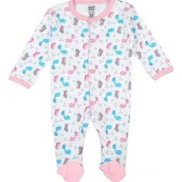 MeeMee Infants Pack Of 7 Pure Cotton Baby Apparel Gift Set image 2