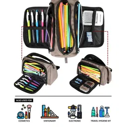 LOREM Large Stationery & Small Makeup Waist Pouch image 2