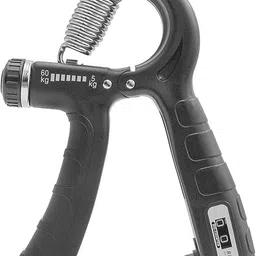 ZENITRAIN Hand Grip Gym with Counter Hand Gripper 5 to 60 Kg Adjustable Resistance Hand Grip Strengthener Hand Grip Workout Resistance Workout - Black image 1