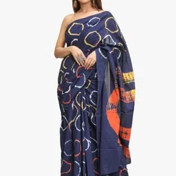 clothonus Geometric Printed Pure Cotton Print Saree-picture-40