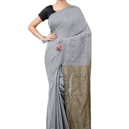 PuJoy Ethnic Woven Design Taant Saree-picture-15