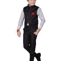 Pro-Ethic STYLE DEVELOPER Boys Black & Grey Shirt with Trousers-picture-43