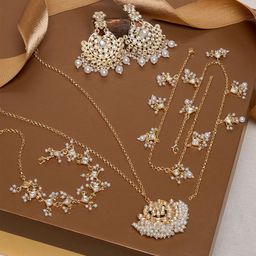 TEEJH Khammam Gold-Plated Oxidized Jewellery Set-picture-18