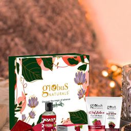 Globus naturals Red Wine Set Of 5 Face Wash-Body Wash-Face kit-Peel Off Mask-Chocolate-picture-9