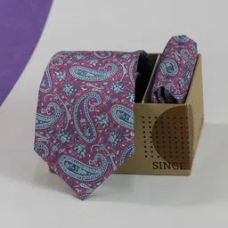 Tossido Men Necktie & Pocket Square Accessory Gift Set-image-63