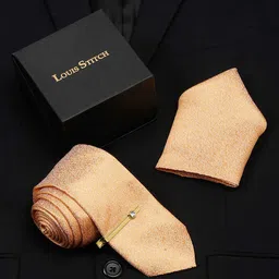 LOUIS STITCH Men Italian Silk Necktie Accessory Gift Set-picture-26