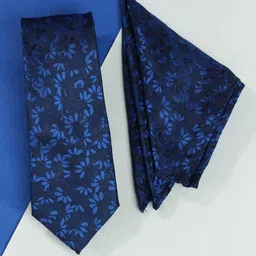 Tossido Men Necktie & Pocket Square Accessory Gift Set image 3