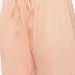 Biba by Rohit Bal Floral Embroidered Thread Work Chanderi Silk Kurta with Churidar & Dupatta image 3