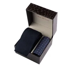 The Tie Hub Men Necktie & Pocket Square Accessory Gift Set image 2