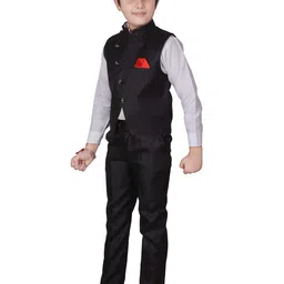 Pro-Ethic STYLE DEVELOPER Boys Black & Grey Shirt with Trousers image 2