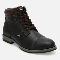 iD Men Black Casual Boot Shoes image 2