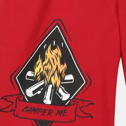 KiddoPanti Boys Printed  Pure Cotton Shorts image 3