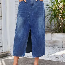 StyleCast Straight Maxi Skirt-picture-6