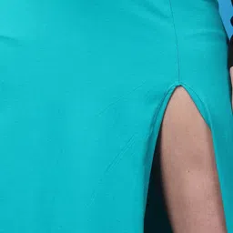 BAESD Straight Front Slit Midi Skirt image 4