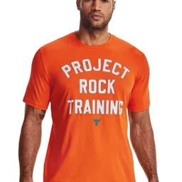UNDER ARMOUR Project Rock Training Printed Relaxed-Fit Short Sleeves T-Shirt image 3