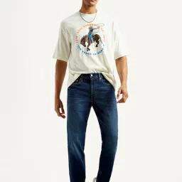 levi's Men's 541 Dark Indigo Athletic Tapered Fit Mid Rise Jeans-picture-15