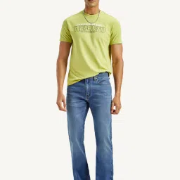 levi's Men's 527 Light Indigo Bootcut Fit Mid Rise Jeans-picture-44