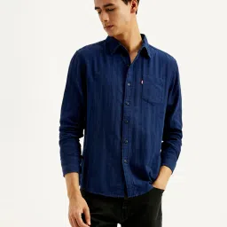levi's Men's Solid Slim Fit Shirt image 1