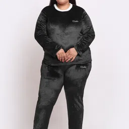 KLOTTHE Plus Size Round Neck T-shirt With Pyjama-picture-25