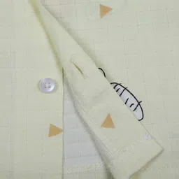 Baby Moo Kids Conversational Printed Pure Cotton Night Suit image 3