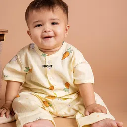 Baby Moo Kids Conversational Printed Pure Cotton Night Suit image 5