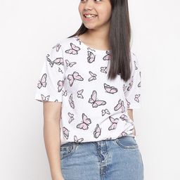 Lil Tomatoes Girls Conversational Printed Top-picture-33