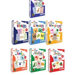 WEMBLEY Kids Set of 4 Skill Development Toy Flash Cards-image-40
